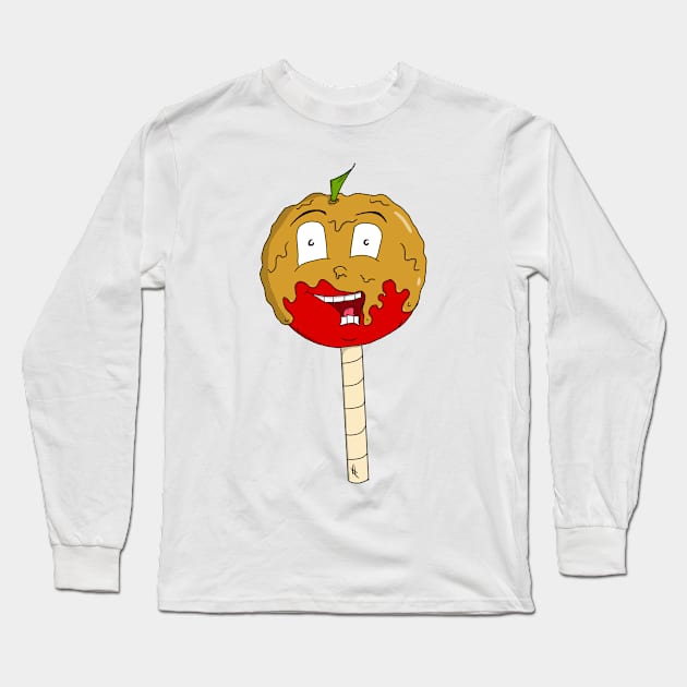 Caramel Candied Apple Cutie Long Sleeve T-Shirt by JonnyVsTees